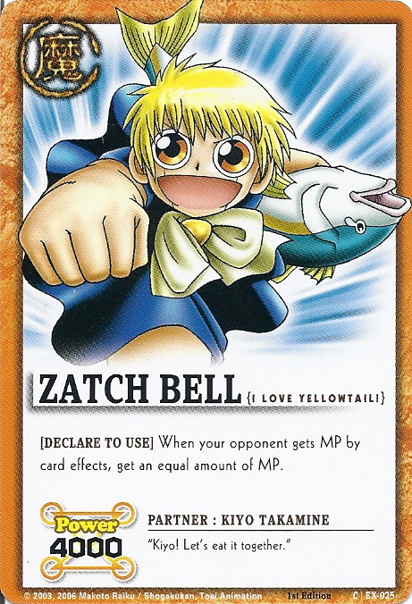EX-025 Zatch Bell